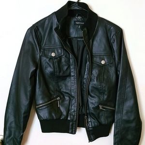 Faux Leather Jacket